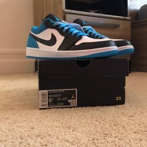 Air Jordan 1 low laser blue